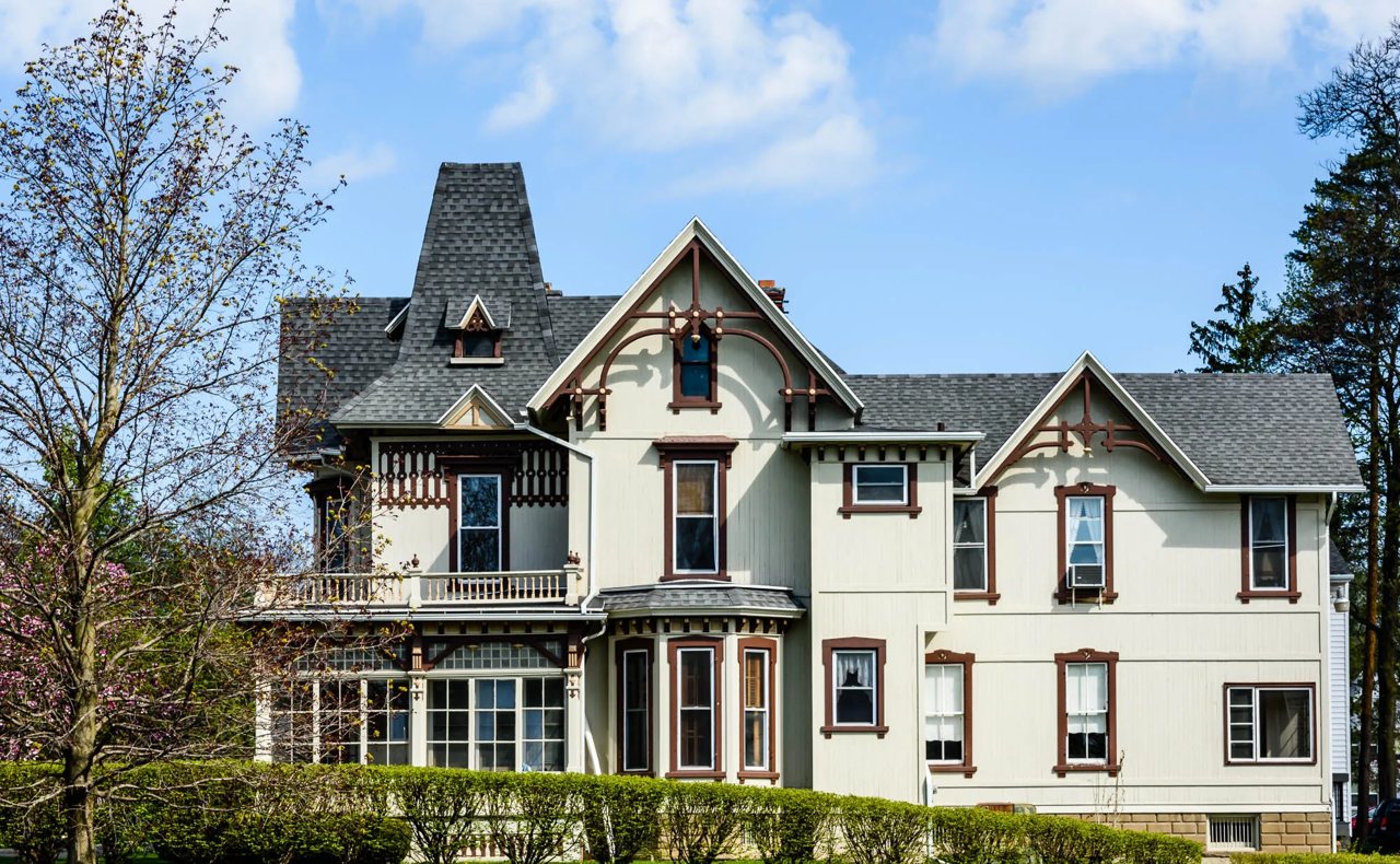 The Victorian house at 215 Main Street, Penn Yan, where the office is.